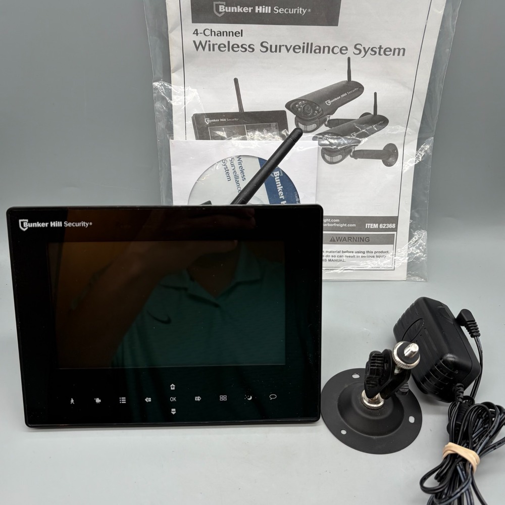 Bunker Hill 62368 Video Security Monitor Receiver